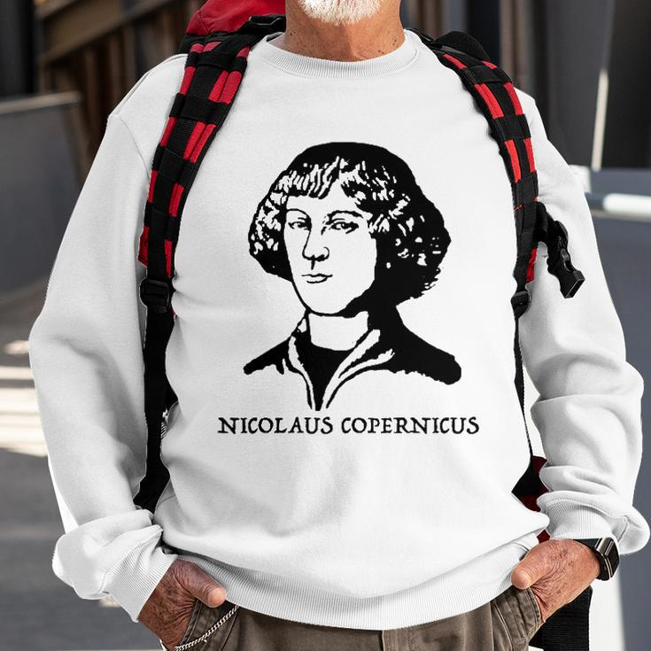 Nicolaus Copernicus Portraittee Sweatshirt Gifts for Old Men