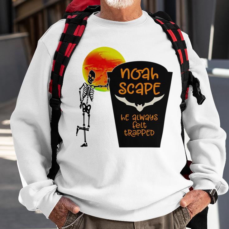 Noah Escape All Hallows Night Sweatshirt Gifts for Old Men