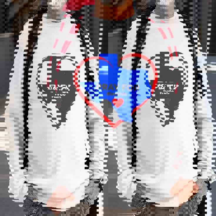 Pray For Uvalde Texas Map Heart Protect Our Children Rip For Uvalde Sweatshirt Gifts for Old Men Pray For Uvalde Texas Map Heart Protect Our Children Rip For Uvalde Sweatshirt Gifts for Old Men