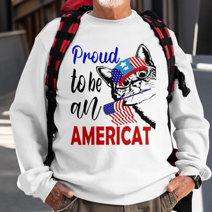 Proud To Be An Americat 807 Shirt Sweatshirt Gifts for Old Men