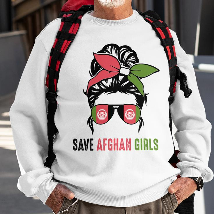 Save Afghan Girls Sweatshirt Gifts for Old Men