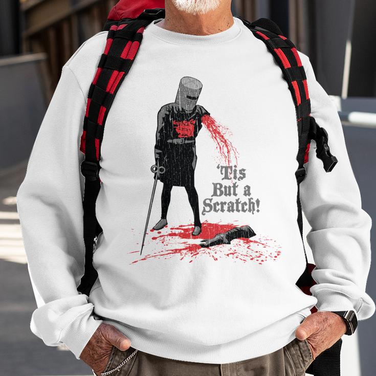 Tis But A Scratch Sweatshirt Gifts for Old Men