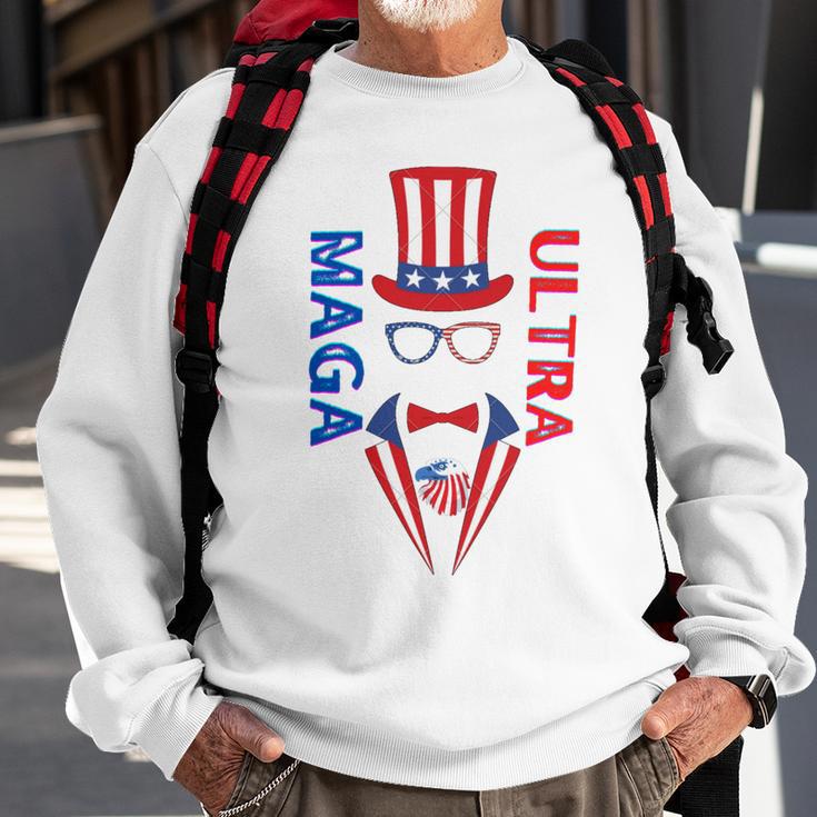 Ultra Maga And Proud Of It V20 Sweatshirt Gifts for Old Men