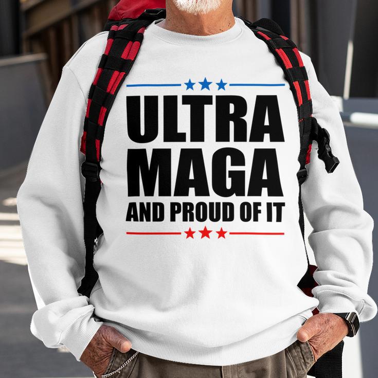 Ultra Maga And Proud Of It V25 Sweatshirt Gifts for Old Men