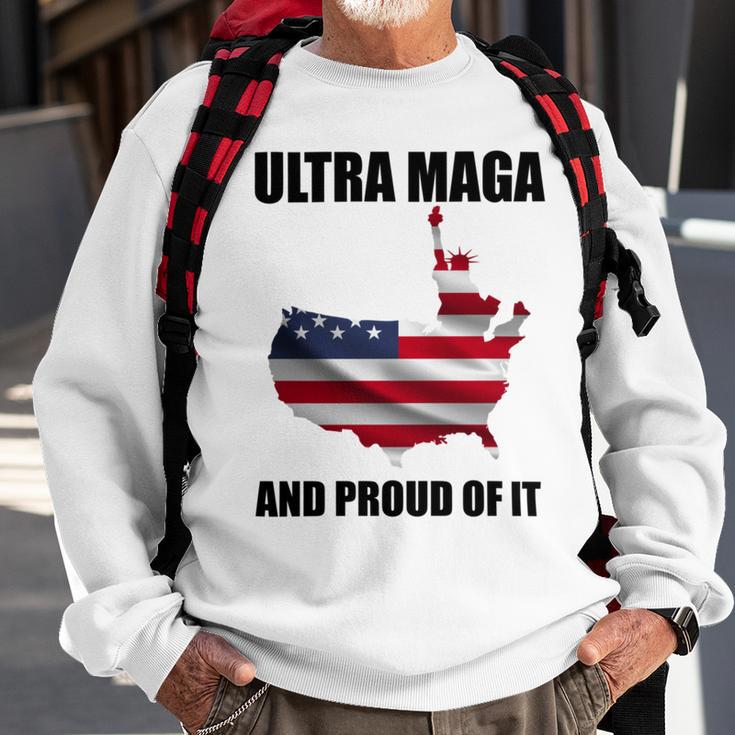 Ultra Maga And Proud Of It V3 Sweatshirt Gifts for Old Men