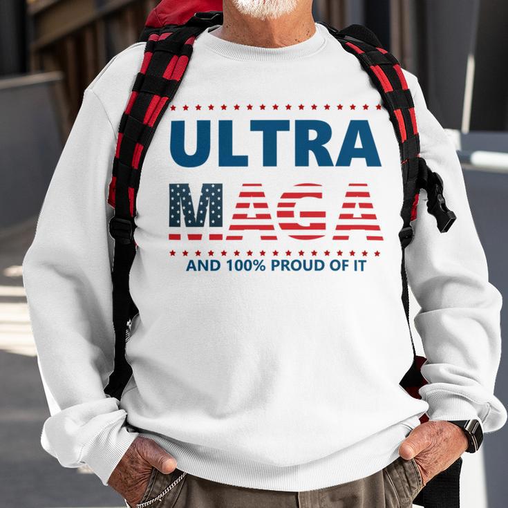 Ultra Maga And Proud Of It V5 Sweatshirt Gifts for Old Men