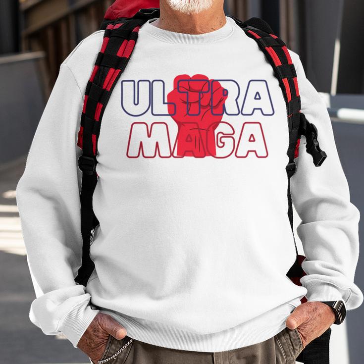 Ultra Maga V27 Sweatshirt Gifts for Old Men