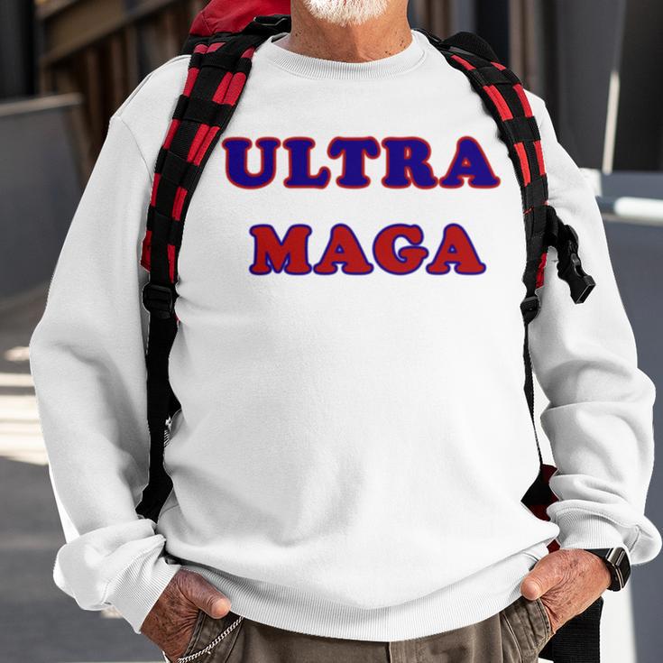 Utra Maga Support Sweatshirt Gifts for Old Men