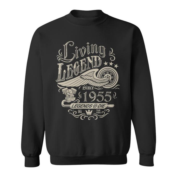 1955 Birthday Living Legend Since 1955 Sweatshirt