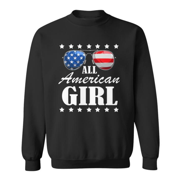 4Th July America Independence Day Patriot Usa Womens & Girls Sweatshirt