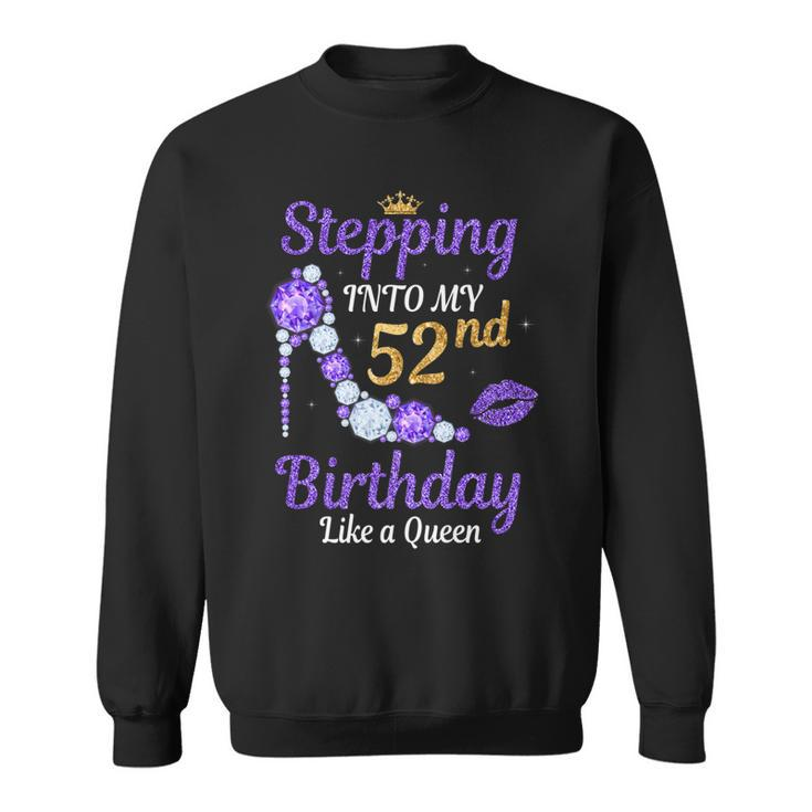 52 Years Old Ladies Lady 52Nd Birthday   Sweatshirt