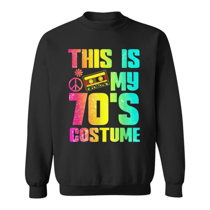 70S Halloween Costume 1970S Seventies Music Dancing Disco  V2 Sweatshirt