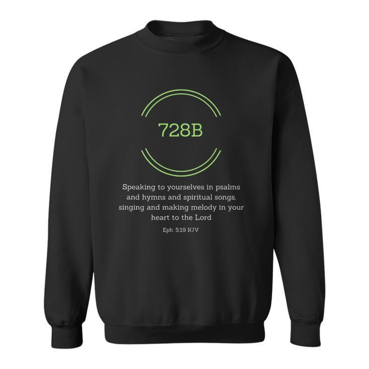 728B With Quote From Ephesians Sweatshirt