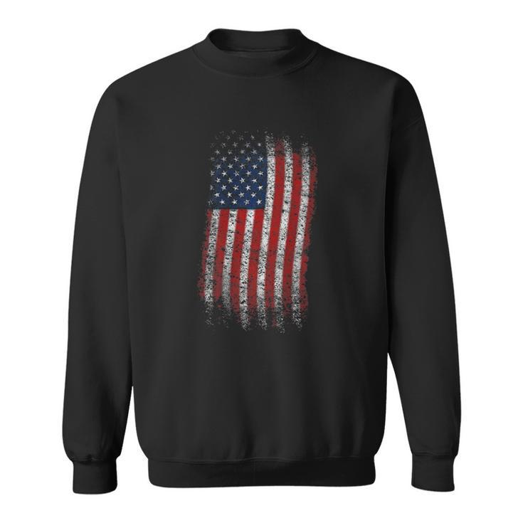 American Flag4th Of July Patriotic Usa Flag Sweatshirt