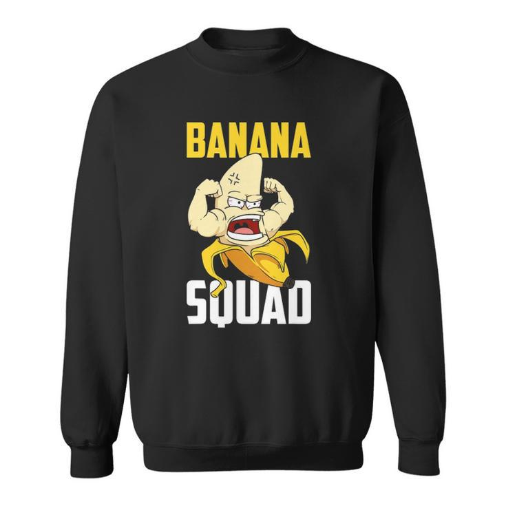 Banana Squad Funny Bananas Fruit Costume Team Sweatshirt