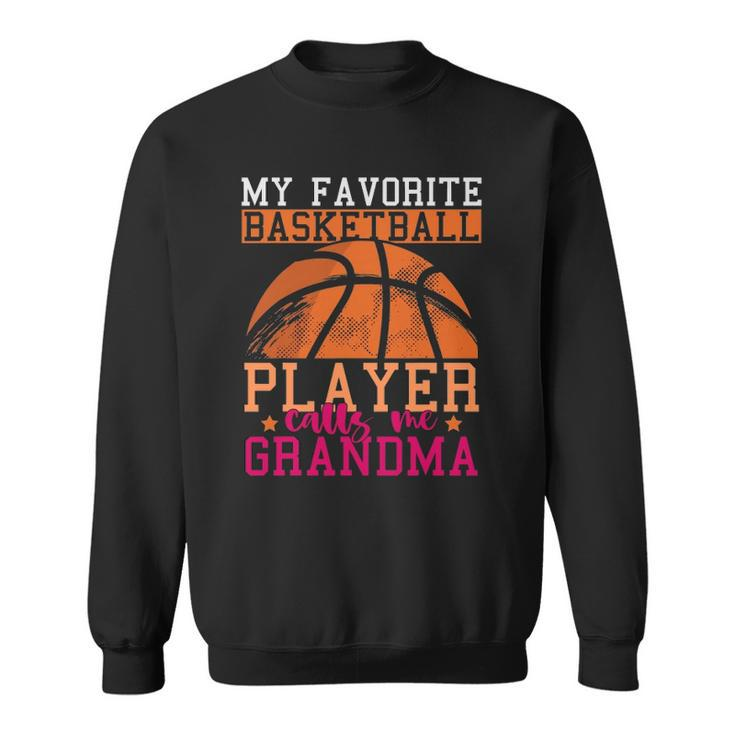Basketball Player Grandma Mothers Day Sports Basketball Sweatshirt