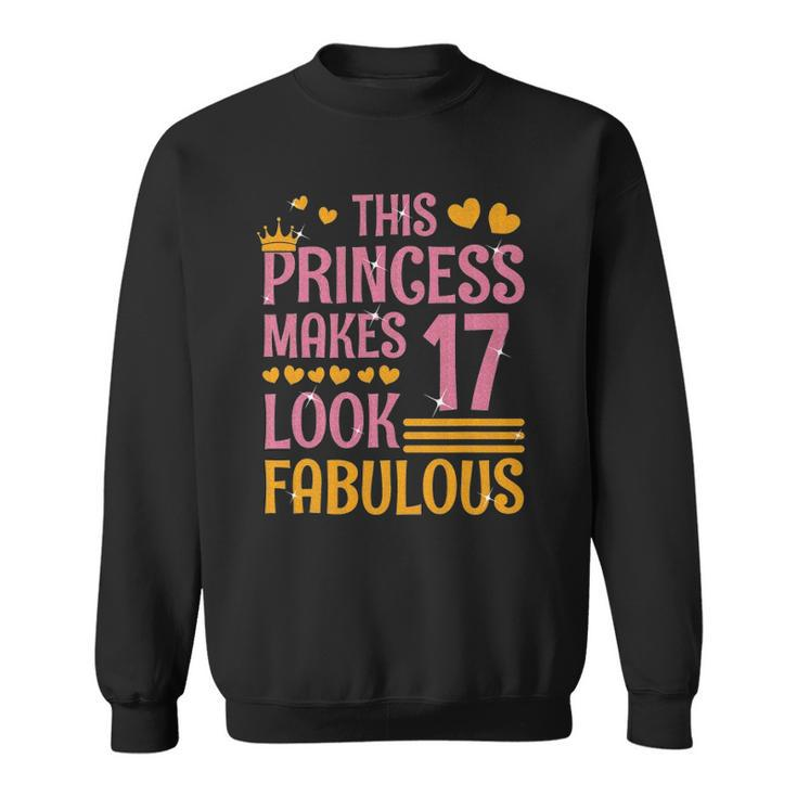 Bday Queen 17Th Birthday Seventeen Sweatshirt
