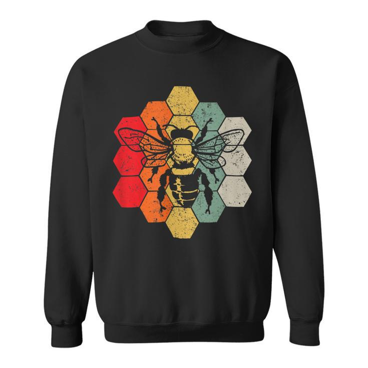 Bee Bee Bee Vintage Bee Gift For Bees Lover Men Women Kids V7 Sweatshirt
