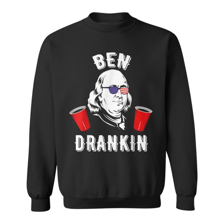 Ben Drankin Benjamin  Sunglasses 4Th Of July  Sweatshirt