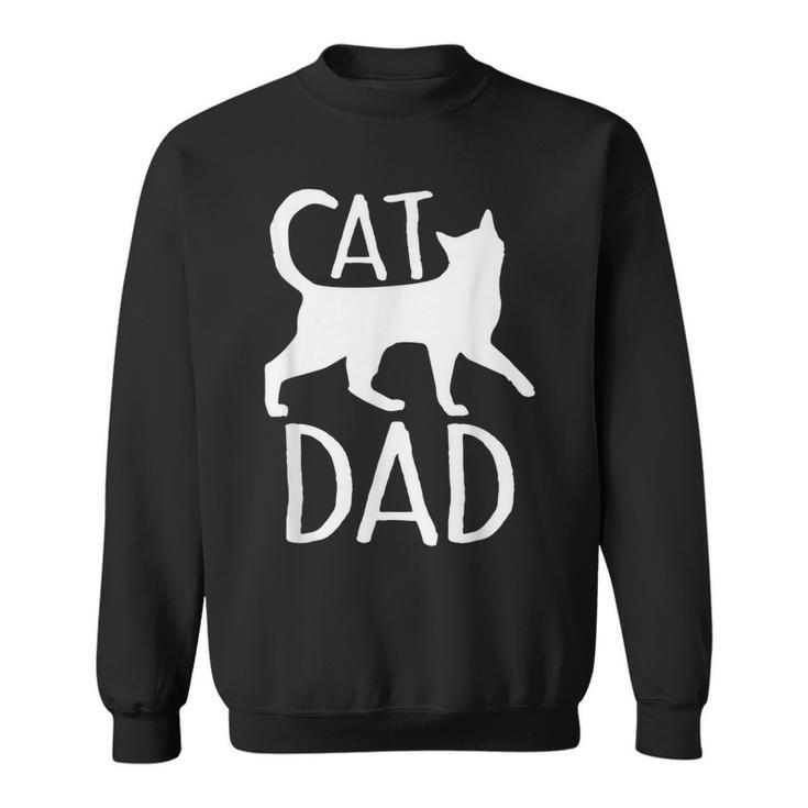 Best Cat Dad  Fathers Day Kitty Daddy Papa Christmas  V3 Sweatshirt