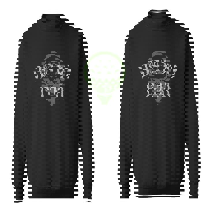 Best Dad By Par Fathers Day Golf Lover Gift Papa Golfer Sweatshirt