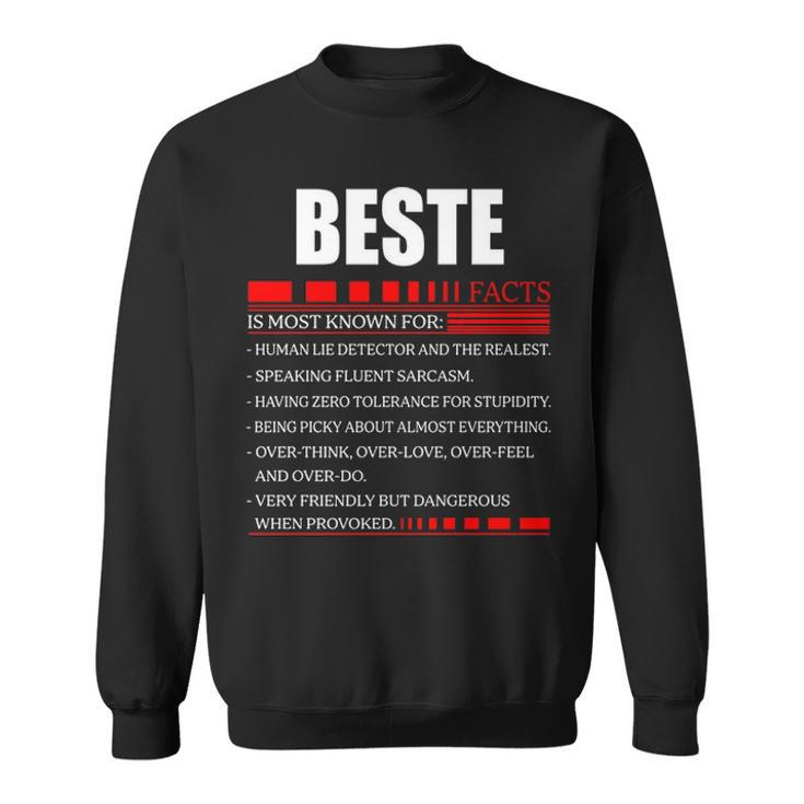 Beste Fact Fact T Shirt Beste Shirt  For Beste Fact Sweatshirt