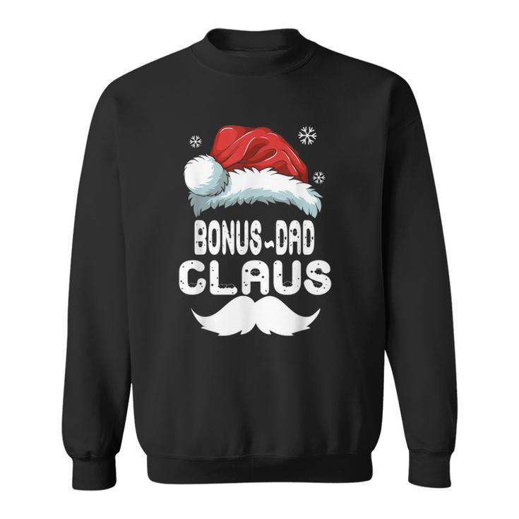 Bonus-Dad Claus Matching Family Christmas Pajamas Xmas Santa Sweatshirt