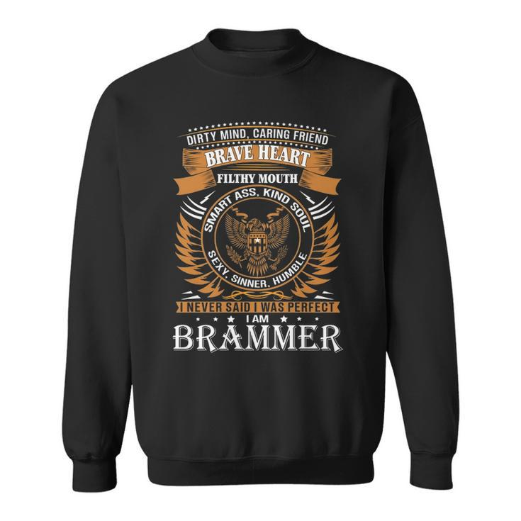Brammer Name Gift   Brammer Brave Heart Sweatshirt