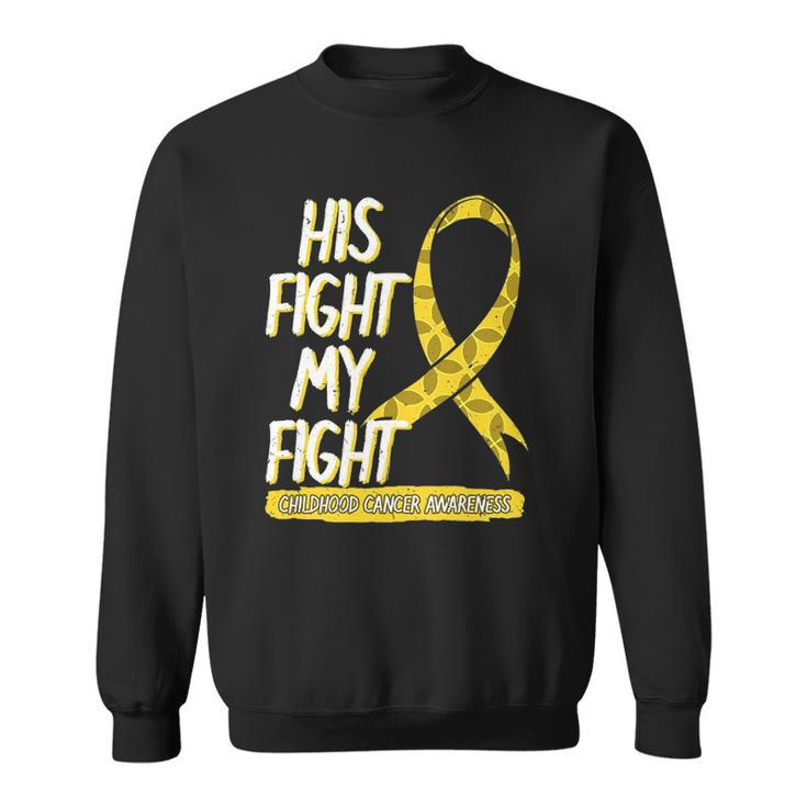 Childhood Cancer Pediatricians Ribbon Parents Mom Dad Gift Sweatshirt