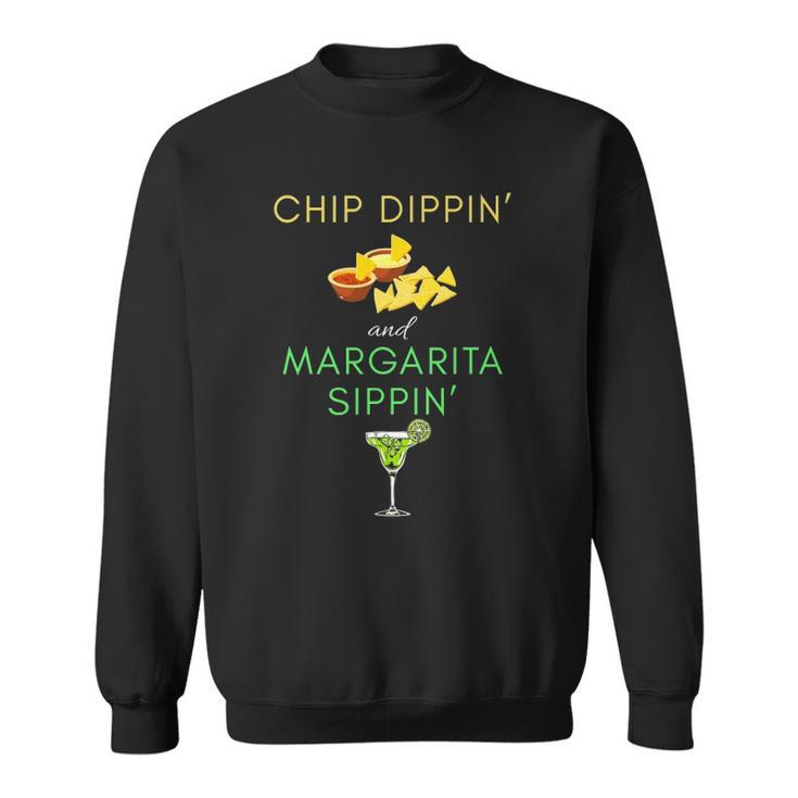 Chip Dippin And Margarita Sippin Cinco De Mayo Sweatshirt