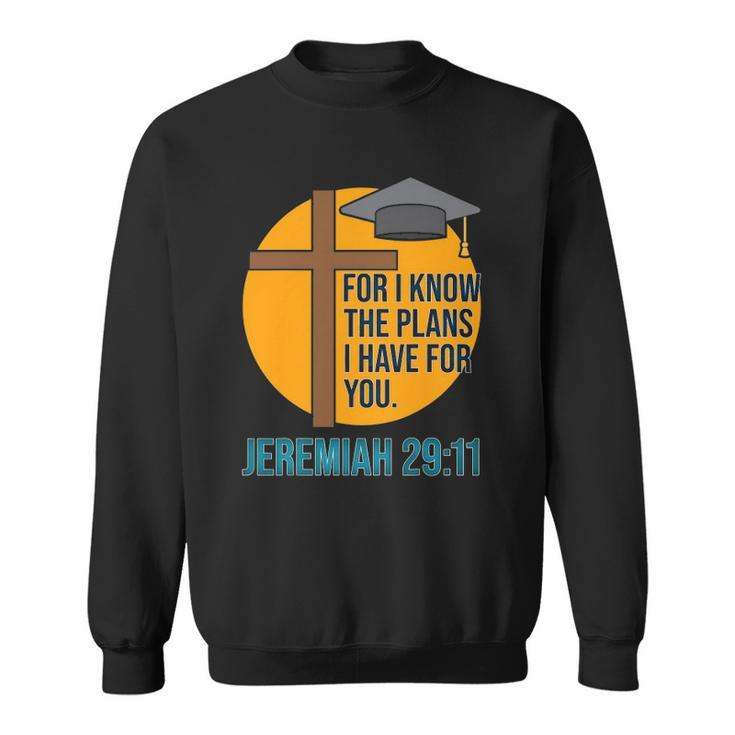 Christian School Graduation Gift Bible Verse Sweatshirt