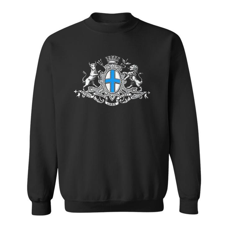 City French Marseille Coat Of Arms - Vintage France Gift Sweatshirt
