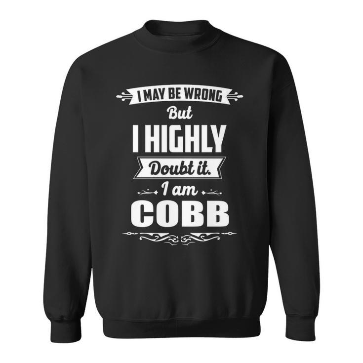 Cobb sweatshirt hot sale