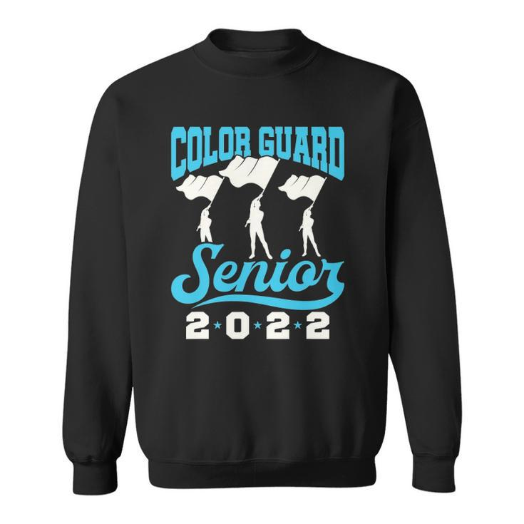 Color Guard Senior 2022 Flags Graduation Sweatshirt