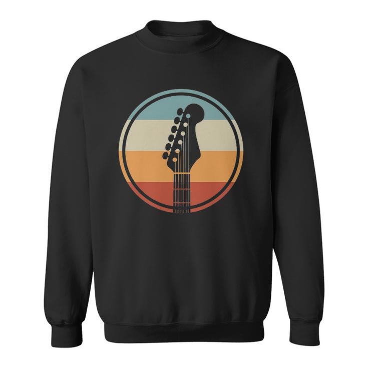 Colorful Guitar Fretted Musical Instrument Sweatshirt