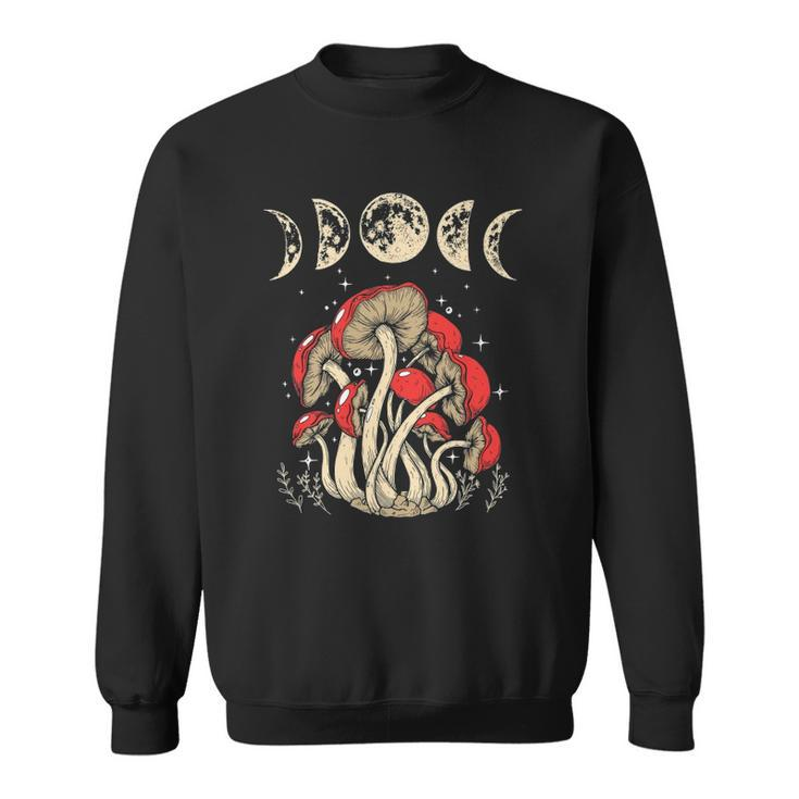 Cottagecore Mushrooms Dark Academia Goblincore Aesthetic Sweatshirt