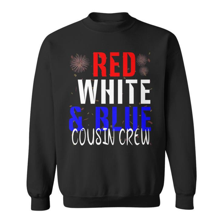 Cousin Crew 4Th Of July Funny Family Vacation Group   Sweatshirt