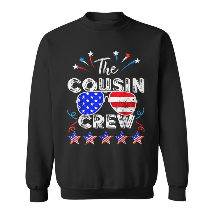 Cousin Crew 4Th Of July Patriotic American Family Matching  V2 Sweatshirt