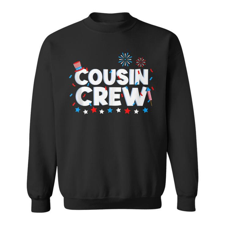 Cousin Crew 4Th Of July Patriotic American Family Matching  V9 Sweatshirt