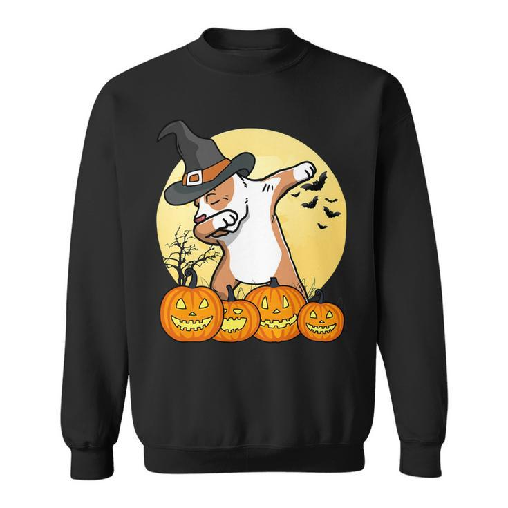 Dabbing Pit Bull Dab Dance Funny Dog Halloween Gift T-Shirt Sweatshirt