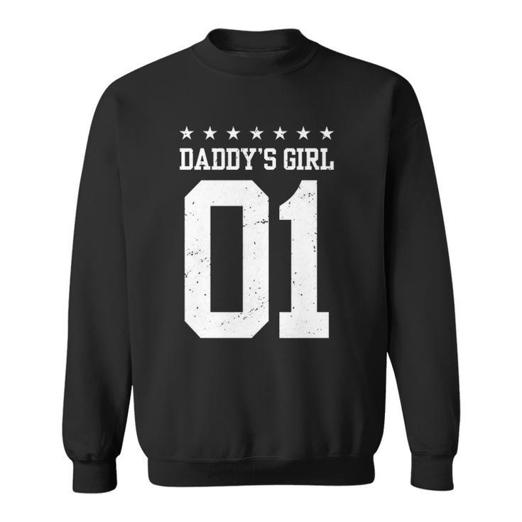 Daddys Girl 01 Family Matching Women Daughter Fathers Day  Sweatshirt