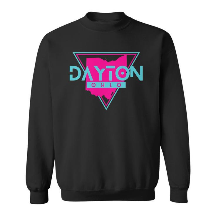 Dayton Ohio Triangle Souvenirs City Lover Gift Sweatshirt