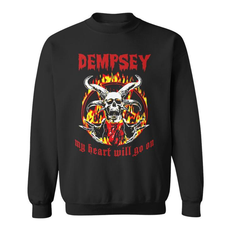 Dempsey Name Gift   Dempsey Name Halloween Gift Sweatshirt