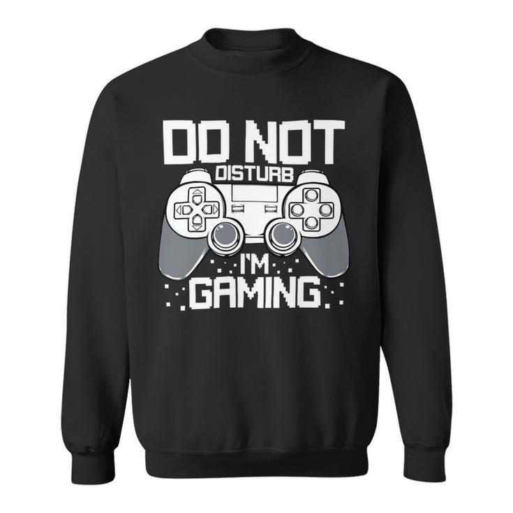 Do Not Disturb Gaming Gameplay Software Egaming Winner Pun 24Ya66 Sweatshirt