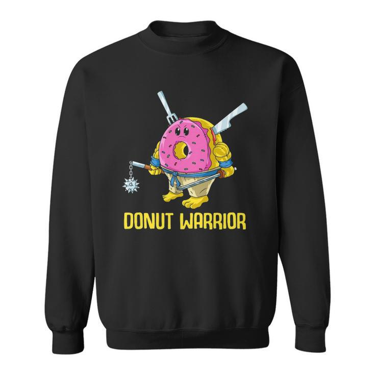 Donut Doughnut Pink Sprinkles Cute Funny Donut Sweatshirt
