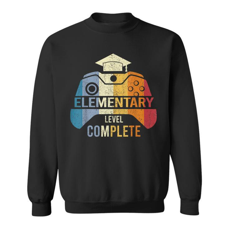 Elementary Level Complete Graduation Gamer Boys Kids  Sweatshirt