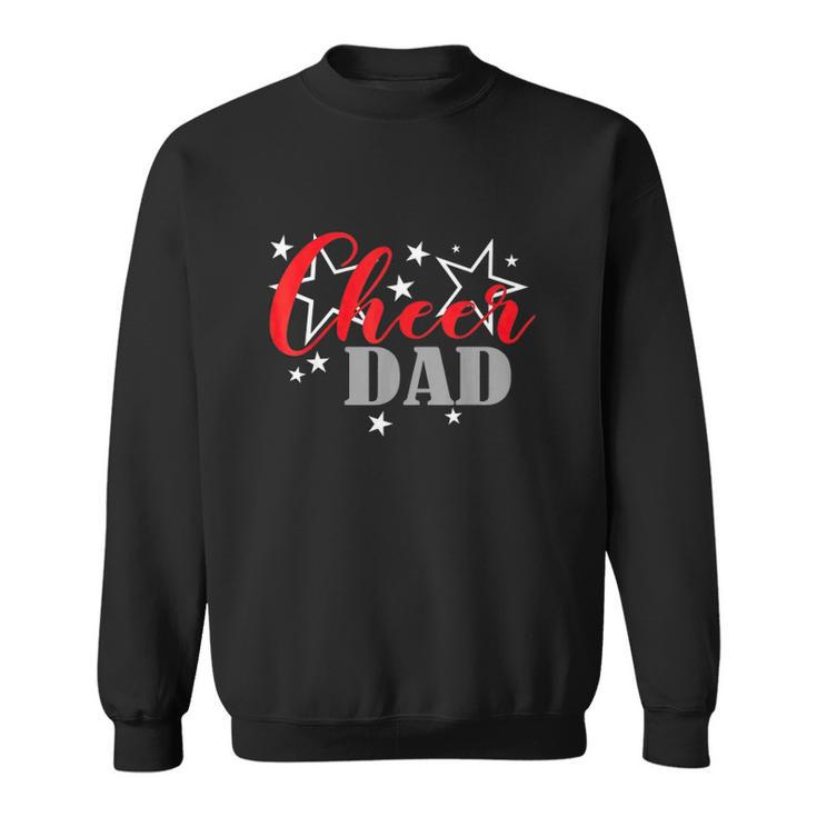 Fathers Day Cheerleader Proud Cheer Dad Supporter Sweatshirt