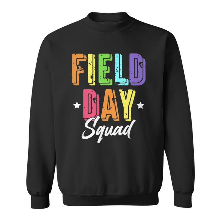 Field Day 2022 Field Squad Kids Boys Girls Students  Sweatshirt