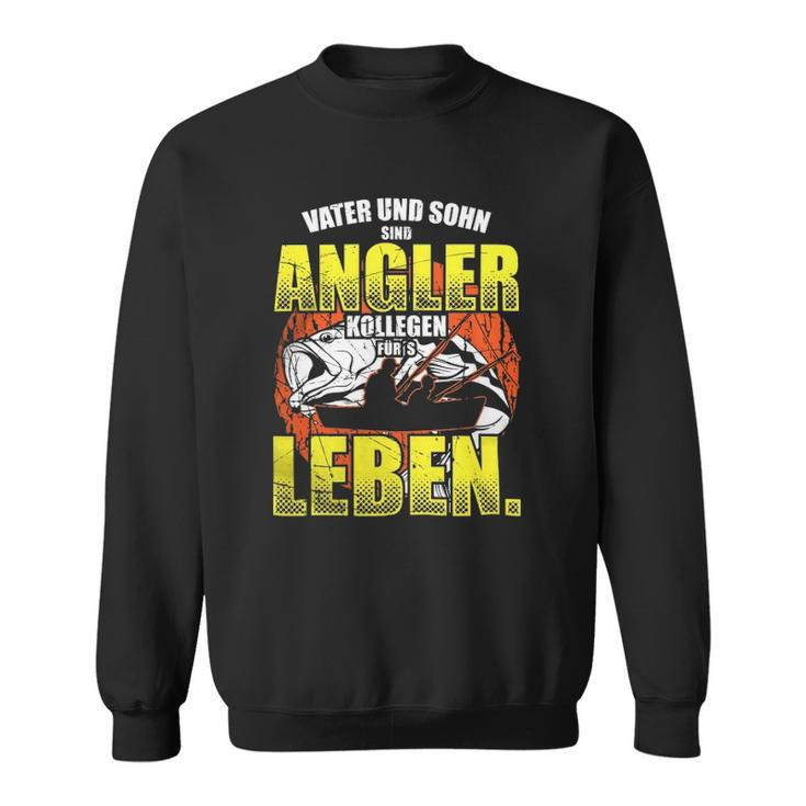Fischer Fishing Equipment Angler Father And Son Saying Sweatshirt