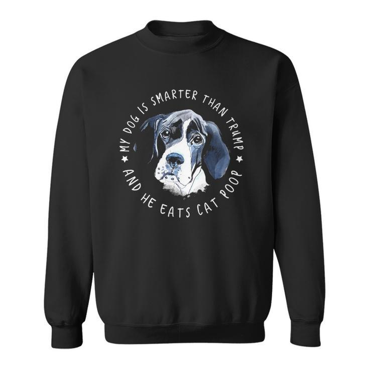 Funny Anti Trump  For Dog Lovers Sweatshirt